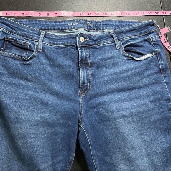 Old Navy Mid Rise Rockstar Super Skinny Jean Size 18 - Picture 3 of 12